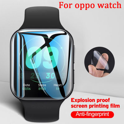 ฟิล์มนิรภัยสำหรับOppo Watchขอบดำโค้ง3Dรุ่นผู้หญิง41มม. ฟิล์มนิรภัยสำหรับOppo Watch,รุ่นชาย46มม. 3Dขอบโค้งสีดำ