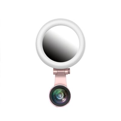 CarCool Selfie แหวนไฟพร้อมหลอดไฟ Led,แฟลชหลอดไฟคลิปไฟเติมแสงแบบพกพาสำหรับโทรศัพท์