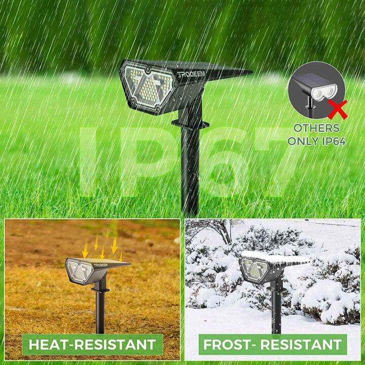 2pcs-waterproof-70-led-solar-lights-lamp-outdoor-solar-spotlights-garden-lawn-decoration-lighting-landscape