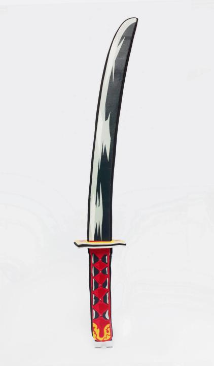 ดาบ-sword-red-ninja-ผลิตจากวัสดุ-eva-foam
