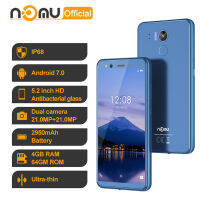 Nomu M8 IP68กันน้ำ4กิกะไบต์64กิกะไบต์มาร์ทโฟนOcta Core 4กรัมLTE 16MP + 16MP Android 7.0 MTK6750T 5.2 HD 2950มิลลิแอมป์ชั่วโมงโทรศัพท์มือถือ