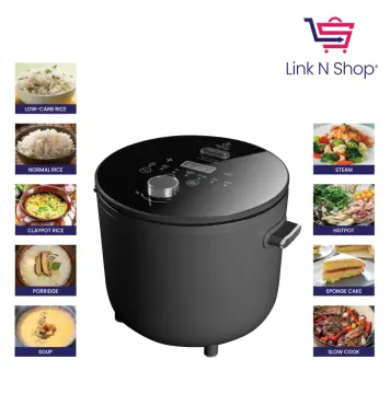 American Heritage Keto Low-Carb Multicooker with Rice Carb-Reduction  Technology AHRCLS-6306