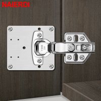 【DT】hot！ NAIERDI 2/4/6/8PCS Hinge Repair Plate Table Cabinet Door Connection Hardware