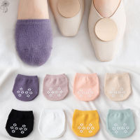 Chrysanthemum】Invisible Half Palm Socks Women S Summer Thin Section Non-Slip Forefoot Socks High Heels Socks