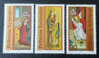 3ชิ้น/เซ็ตใหม่ Liechtenstein Post Stamp 1991 St.mametus Chapel แสตมป์ภาพวาด