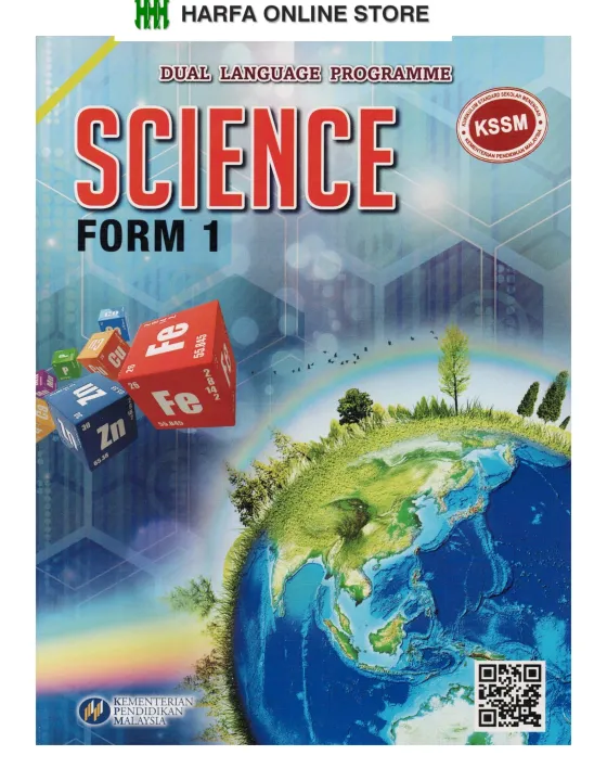 Buku Teks Science Form 1 (DLP) KSSM ( TB FORM 1 ) | Lazada