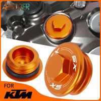 เครื่องยนต์น้ำมันฟิลเลอร์เสียบหมวกสำหรับ KTM สำหรับ KTM 65 85 125 150 250 350 450 500 SX SX-F EXC TPI EXC-F XC TPI รถจักรยานยนต์น้ำมันฟิลเลอร์หมวก