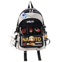 YB2 Uzumaki Naruto Uchiha Sasuke Itachi Backpack primary school boy junior high students lightweight large capacity bag