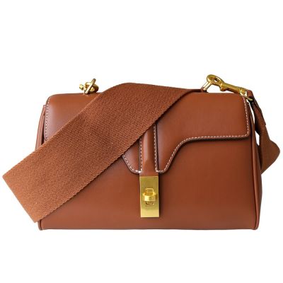 Free Shipping Bag Luxury Brand Leather Women Bag Wide Shoulder Strap Shoulder Bag Commuter Bag Leisure Clutch Ladies