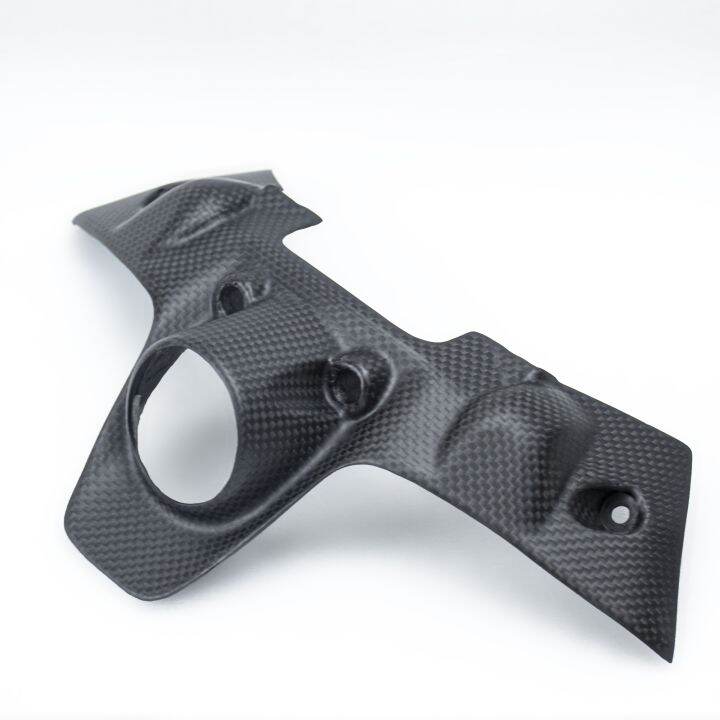 Real Carbon Fiber Key Cover Hole Guard Ignition Case Dash Panel
