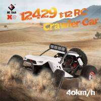 Wltoys 12429 STORM 2.4G 1: 12 4WD ขับขี่ด้วยความเร็ว Off-Road RC Car ด้วยไฟ LED RTR - สีขาว