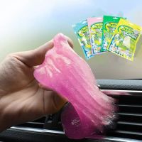 2pcs Car Wash Mud Cleaning Gel Car Cleaning Kit Universal Detailing Automotive Dust Car Crevice Cleaner Auto Air Vent Cleaning Cleaning Tools