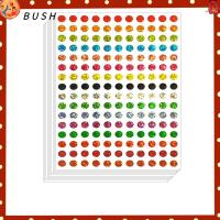 BUSH 1/4ค่ะ สติ๊กเกอร์ลายจุด เลเซอร์สี วงกลมวงกลม ป้ายลายจุด 7040ชิ้นค่ะ กาวในตัว ออฟฟิศสำหรับทำงาน