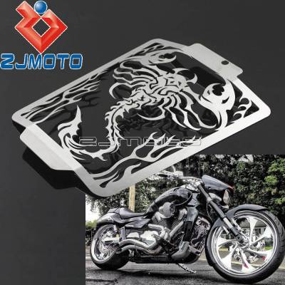 Motorcycle Chrome Scorpion Radiator Grille For Suzuki Boulevard M109R VZR1800 2006-2018 Stainless Steel Radiator Guard Cover