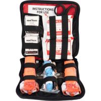 North American Rescue - Twin Pack Bleeding Control - Basic - Red กระเป๋าพยาบาล จัดเก็บอุปกรณืแพทย์ ปฐมพยาบาล