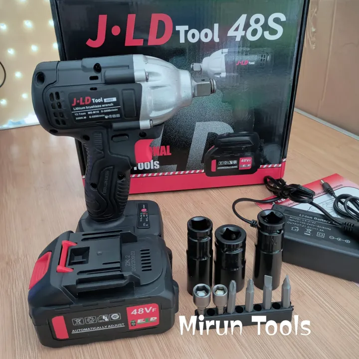 JLD 48S CORDLESS IMPACT WRENCH BRUSHLESS Impact baterai Impact jld
