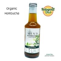 Mind Organic Kombucha, มายด์ คอมบูชะ สูตรต้นตำรับ Original , คีโต , ไม่มีน้ำตาล, 250 มล. มีอย.