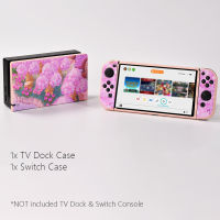 Applicable Switch Protective Cover All-Inclusive Tpu Soft Shell Frosted Colorful Covers Switch Video Game Base Shell