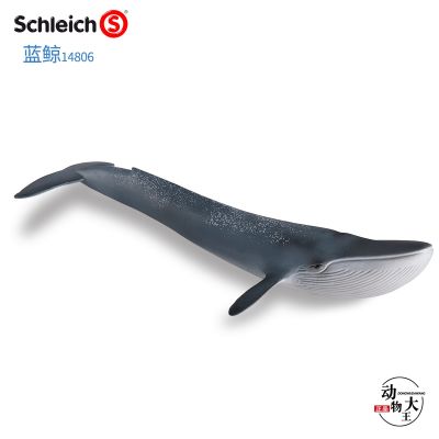 German schleich Sile blue whale 14806 static simulation marine animal model childrens toy ornaments