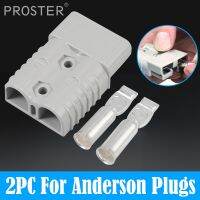 PROSTER 2 Pcs 175A 600V Electrical Battery Quick Charging Connector For Anderson Plug Connector Male Female for Caravan Boat