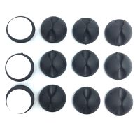 Silicone Black Cable Organizer Cable Holder Mouse Wire Holder 6 Pcs/Lot Desk Use Cable Management Charger Holder Cable winder