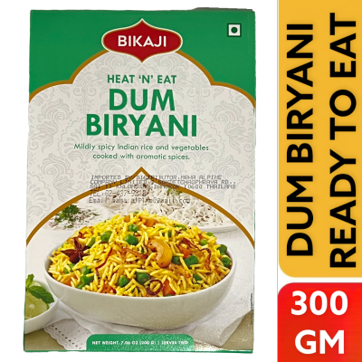 DUM BIRYANI (Bikaji) (Ready to Eat ) 300g.