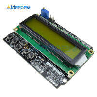 【❖New Hot❖】 zhufengdi558151 12c ปรับความสว่างได้1602บอร์ดขยาย Lcd Mcp23017 5ปุ่มกด16x บอร์ดสำหรับ Arduino โมดูล2จอแสดงผล Lcd ตัวละคร