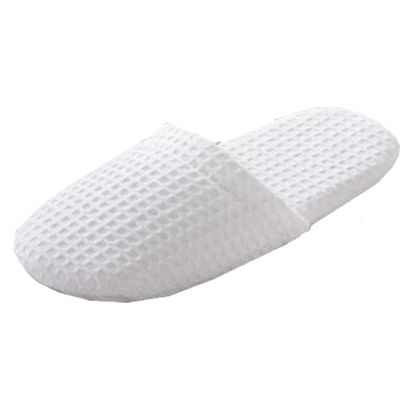 10 Pairs Closed Toe White Slippers-Suitable for Most Men and Women, Suitable for Spas, Party Guests