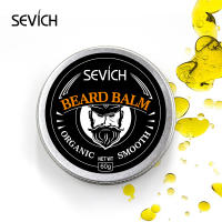 Sevich 30กรัม60กรัมอินทรีย์หนวดขี้ผึ้งสำหรับเคราเรียบจัดแต่งทรงผมเคราบาล์มธรรมชาติเคราดูแลหนวดบาล์ม