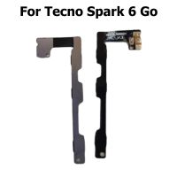 สําหรับ Tecno Spark 6 Go ปุ่มสวิตช์ปิดสวิตช์ปุ่มปรับระดับเสียงปุ่ม Flex Cable