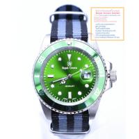 Royal Crown มาพร้อมสาย NATO+ (รุ่น Submariner ของแท้ 100%) นาฬิกาผู้ชาย สุภาพบุรุษ ขนาดหน้าปัดรวมเม็ดมะยม 44 mm. ของแท้ 100% มีบัตรรับประกัน1 ปีเต็ม กันน้ำ 100% ( คุณลูกค้าจะได้รับนาฬิการุ่นและสีตามภาพที่ลงไว้ และจะได้รับกล่อง+ของแถม+อุปกรณ์ครบเซ็ท 100% )