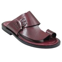 Men Genuine Leather Two ways Wear Sandals Male Beach Solid Sewing Leisure Slippers Summer New Skin Friendly Wear-resistant Shoes House Slippers