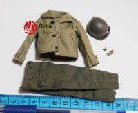 6 inch 1/12 Action Figures for MEZCO DID XA80010 U.S. Ranger captain Miller Clothing helmet