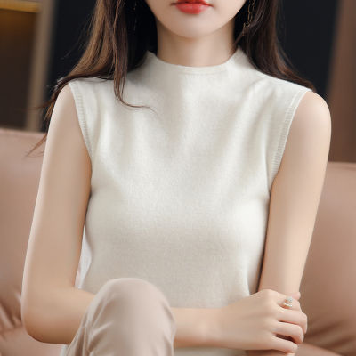 Quality 2023 Autumn Style Temperament Turtleneck Half High Collar Loose Sweater Womens Sweater Primary Supply 2023