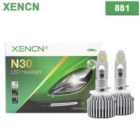 Deal N30 Led 881 Xencn 6000lm รถยนต์กำลังสูง60W 6500K ลูเมนสูงสีขาว12V Pgj13โคมไฟ Led Oem ไฟติดหน้ารถคู่