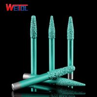 [HOT 2023] Weitol Gratis Ongkir 6/8/10Mm Shank การจัดส่ง Brazing หินดอกสว่านสลัก Marble อุปกรณ์แกะสลัก CNC Router Bits สำหรับหินแกรนิต