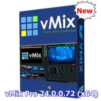 vMix Pro 24.0.0.72 (x64) ถาวร โปรแกรมสตรีมมิ่ง ไลฟ์สด Youtube, FB และอื่นๆ พร้อมวิธีติดตั้ง