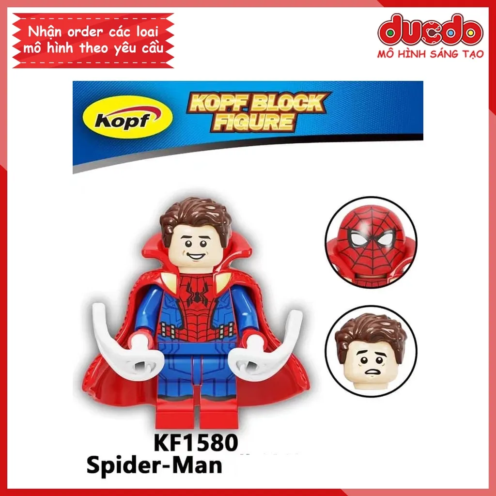 Minifigures Shang-Chi Dr Octopus Spiderman Dr Strange - Đồ Chơi Lắp ɡhép  Xếp Hình Mini Mô hình Kopf KF6145 