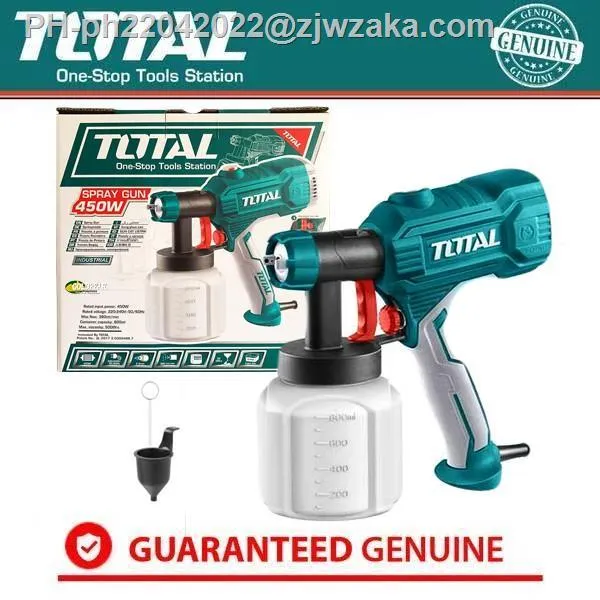 spray gun paint Total TT3506 Electric Spray Gun •khm megatools• Lazada PH