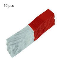 5*30cm Car Reflective Stickers Warning Strip Reflective Truck Auto supplies Night Driving Safety Secure Red White Sticke