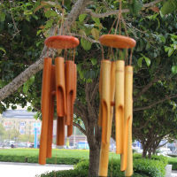 HAOYUNLA ไม้ไผ่ Windchime ตกแต่งลานลมระฆังสวน Windchime Decorative Wind Chime