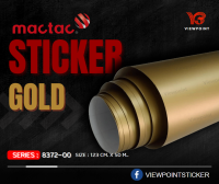 สติ๊กเกอร์ PVC สีทอง  NEW golden-SERIES หน้ากว้าง 123 cm.