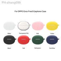 for OPPO Enco Free 3 Wireless Earphone Cover Shockproof Shell Protective Sleeve Anti Dust Washable Silicone Cover