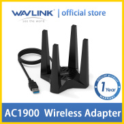 Wavlink AC1900 Bộ điều hợp WiFi USB 3.0 Băng tần kép không dây 1900MbpsBộ