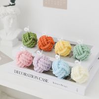 Creative Handmade Wool Ball Candle Aromatherapy Candle Gift Box INS Photo Props Essential Oil Scented Candle Home Decoration