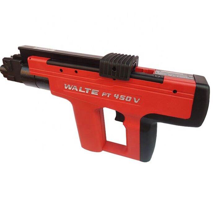 Manual Power Adjustable PT450V Powder Actuated Tool Shooting Nail Gun