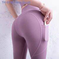 ✸☋✵ Fitness pants womens high elastic without embarrassment tight-fitting sports hip-lifting high-waisted abdomen running bodybuilding yoga pants training pants