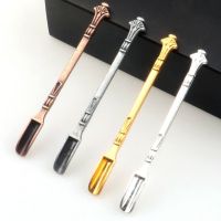 1Pc Golden Color Silver Color Metal Spatula Nose Pot Nail Spoon Small Medicine Spoon Coffee Stirring Spoon Teaspoon