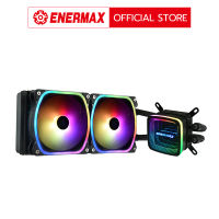 [ENERMAX OFFICIAL STORE] ENERMAX AQUAFUSION ADV 240MM ARGB BLACK *รองรับ LGA1700 (CPU Liquid Cooler / ชุดน้ำความร้อนซีพียู)