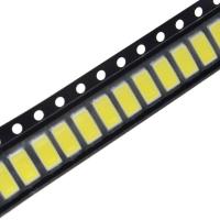 100ชิ้น5730 50-55lm 5W-150Ma 6500K 5730ไดโอด LED แสงสีขาว SMD 5730